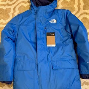 NWT Size L/12 Unisex The North Face Optic Blue Triclimate Jacket